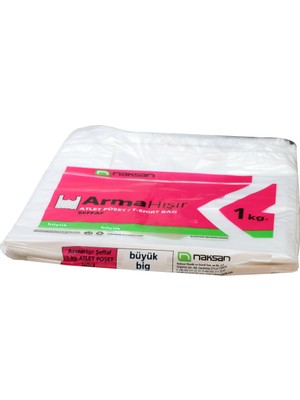 Naksan Mezpack Naksan Ayşe (Şeffaf) Büyük Boy Atlet Poşet 1 kg