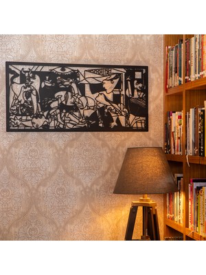 Artepera Guernica Picasso Metal Duvar Tablosu - Modern Ev Dekorasyonları - Salon Tabloları - APT104