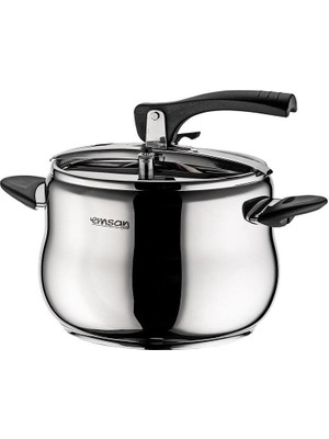 Emsan Burcu 10 Lt Paslanmaz Çelik Düdüklü Tencere