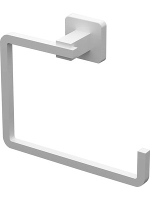 Teknotel Ömür Boyu Paslanmaz Havluluk Beyaz MG335