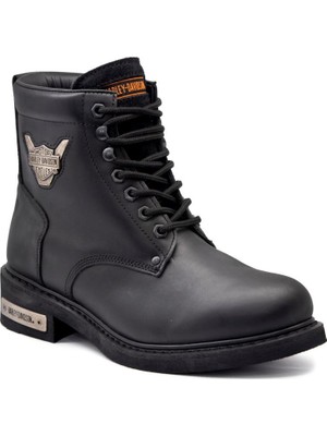 Harley Davidson Gibson Siyah Bot