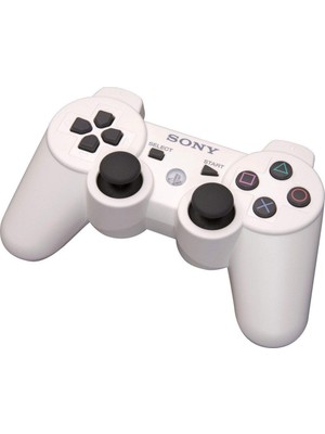 Sony Ps3 Joystick Ps3 Kol  Beyaz Şarj Kablosu Ile Birlikte