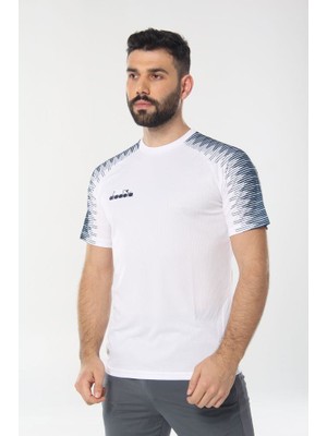 Diadora Ritim Antrenman T-Shirt Beyaz