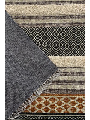 Rugs Modern Rustik Kilim Grey Light Brown 4014 Bohem Kilim