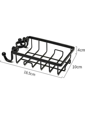 Trend Yaşam Paslanmaz Çelik Mutfak Banyo Musluğuna Sabitlenebilir Sabunluk