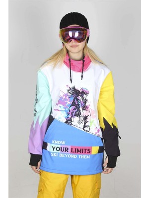 Tıklaalbeni Snowsea SS5597 Snowboarding Girl Snowboard Montu