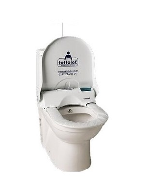 Tottolet Elektrikli Ledsörlü Otomatik Hijyenik Klozet Kapak Sistemi Rulosu 50 Li Paket