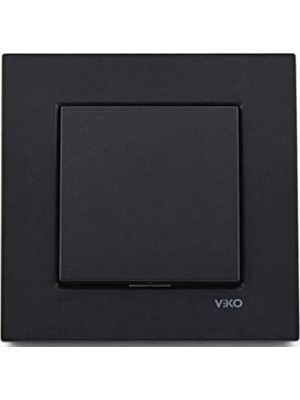 Viko Novella Siyah Anahtar Çerçeveli