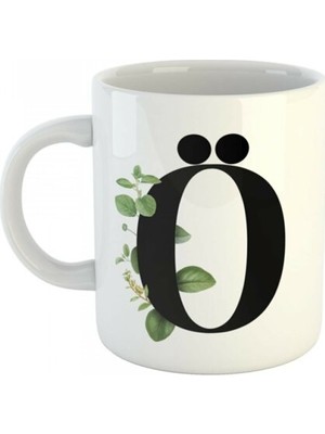 Kupacı Abla Alfabe Kupa Baskılı Kupa Ö Harfi