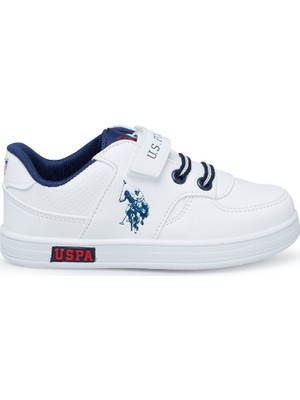U.S. Polo Assn. Cameron Beyaz Erkek Çocuk Sneaker Ayakkabı