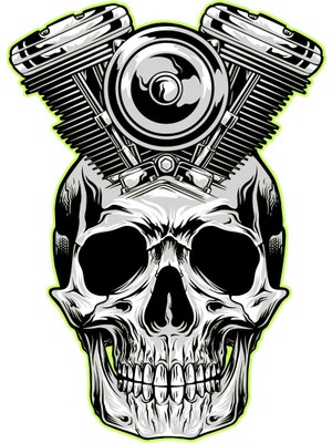 Sticker Fabrikası Kurukafa Kuru Kafa Kurukafa Sticker 00520