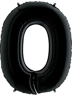 Öfn Aksesuar 0 Rakamı Folyo Balon 100 cm 40 Inc