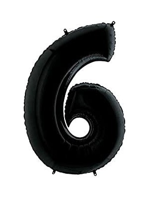 Öfn Aksesuar 6 Rakamı Folyo Balon 100 cm 40 Inc