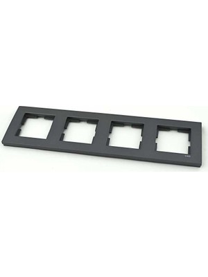 Viko Novella Füme Dörtlü Çerçeve