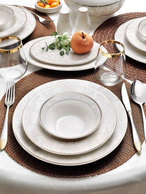 Pierre Cardin Milena 60 Parça 12 Kişilik Yemek Takımı