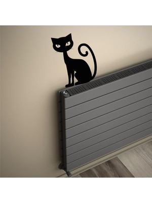 Aydın Reklam Kedi Desen Sticker 31X23 cm