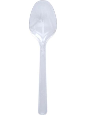 Şeffaf Plastik Kaşık 100'LÜ