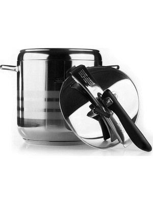 Manheim Çelik Düdüklü Tencere 7 Litre