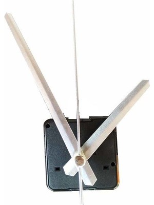Exiz Ticaret Akar Sessiz 2 AdetŞaft Uzunluğu 18 mm Duvar Saati Mekanizması Askısız