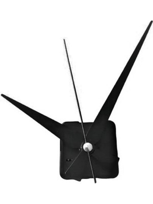 Exiz Ticaret Akar Sessiz 1 AdetŞaft Uzunluğu 18 mm Duvar Saati Mekanizması Askısız