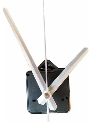 Exiz Ticaret Akar Sessiz 2 AdetŞaft Uzunluğu 18 mm Duvar Saati Mekanizması Askısız