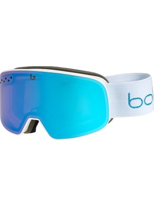 Bolle Nevada Small White Metallıc Blue Matte Aurora White Women Kar Gözlüğü 22038