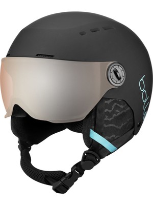 Bolle Quız Vısor Çocuk Kask 31937  52-55 Cm Siyah