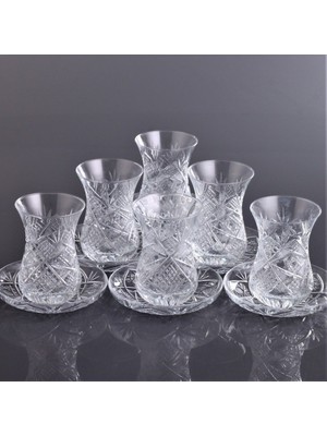 Paşabahçe 12 Parça Çay Takımı - Ajda Boy - Göz Dekor