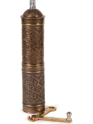 Handygoo Sarı Eskitme Döküm Kahve Değirmeni