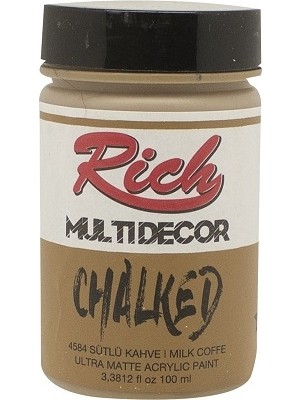 Rich Multi Decor Chalked 100 ml Sütlü Kahve