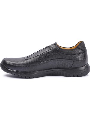 Dr.Flexer 152010 Siyah Hakiki Deri Erkek Günlük Ayakkabı