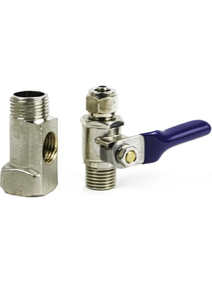 Aquames Su Arıtma Cihazı 3/8" Hat Alma Aparatı ve Küresel Vana