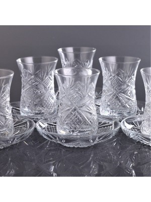 Paşabahçe 12 Parça Çay Takımı Klasik Boy Göz Dekor