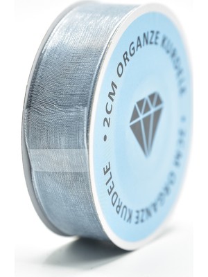 Gümüş  Organze Kurdele (2CM-20M)