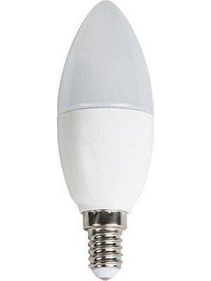 Cata 6 'li Cata CT-4083 Mum Ledli Buji LED Ampul-Ince E14 Duy-Avize Ampülü-Gün Işığı 3200K