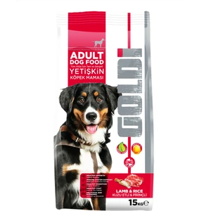 Kuzu Etli Pirinçli Yetişkin Köpek Maması 15 kg