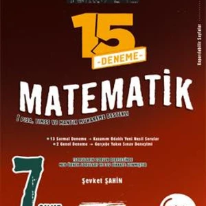 Okyanus Yayınları 7. Sınıf Master 15 Matematik Deneme