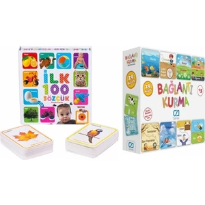 Diy Toy Diytoy Ilk 100 Sözcük  + Ca Games Bağlantı Kurma(2’li Set)