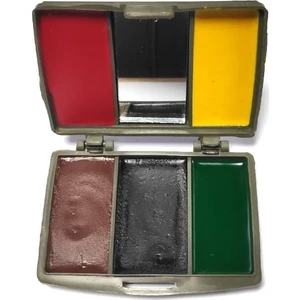 Seyhan Askeri Malzeme  Kamuflaj Yüz Boyası 5 Renk