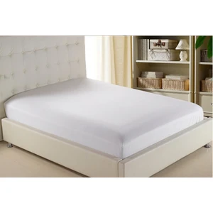 Çift Kişilik Lastikli Penye Çarşaf Beyaz 160x200