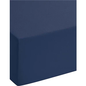 Ara Ölçü Penye Çarşaf Lacivert 120x200