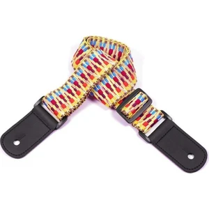 Joes PEL2F8 Ukulele Askısı Desenli - Ayarlı 105CM - 3.8cm