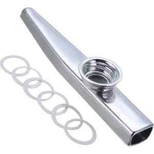 Joes STMK6H Metal Kazoo Hediyeli - Alüminyum Alaşım - 6 Adet Yedek Kazoo Zarı Hediye