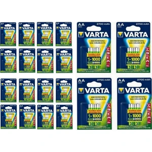 2700 Mah Aa Şarjlı Pil 40 Adet