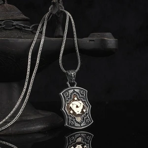 Teşkılat-I Mahsusa Eskitme Gümüş Erkek Kolye