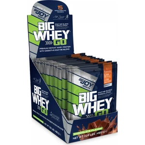 Bigjoy Sports  Big whey go Whey Protein Tozu Tekli Sachet  Çikolata Aroma 15 Servis 495g