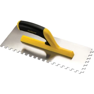 8x8 mm Dişli Dekor Açık Plastik Saplı Seramik Malası 30 cm