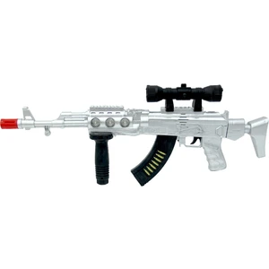 Ak-47 Gun Electric Işıklı Sesli Tüfek
