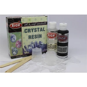 Crystal Resin Şeffaf Kristal Reçine Set 195 cc