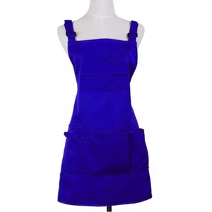 Medusa Forma Saks Mavisi Askılı Master Şef & Barista & Aşçı & Kuaför & Tattoo & Mutfak & Chef Garson Önlüğü